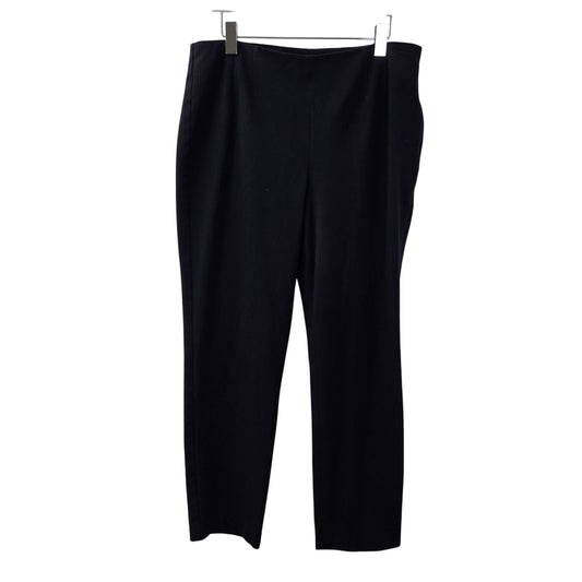 Talbots Side Zip Flat Front Crop Trouser Pants Size 14