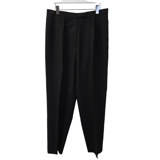 Talbots Woman 100% Wool Tapered Leg Trouser Pants Size 16W