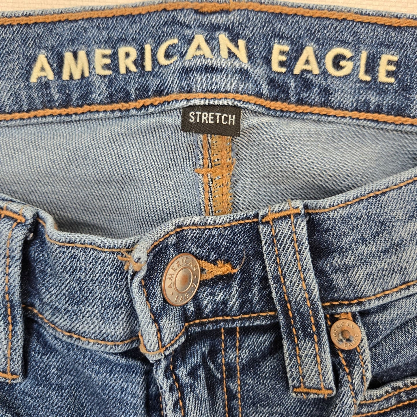 American Eagle 90's Straight Leg Jeans Size 2 Short