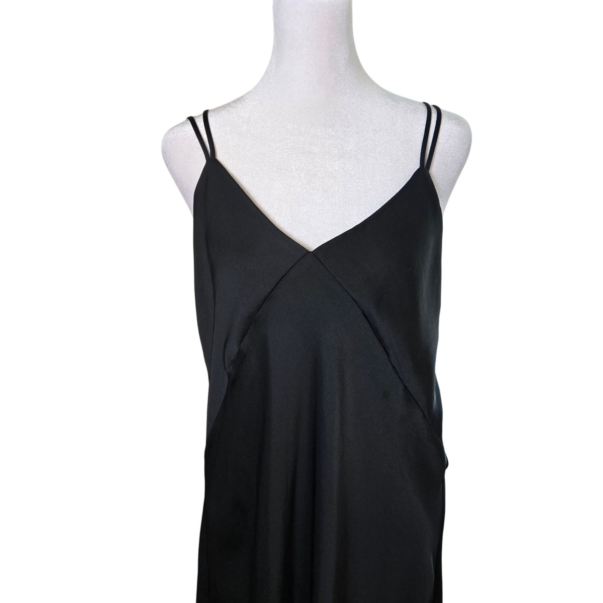 Zara Satin Maxi Slip Dress Size Medium