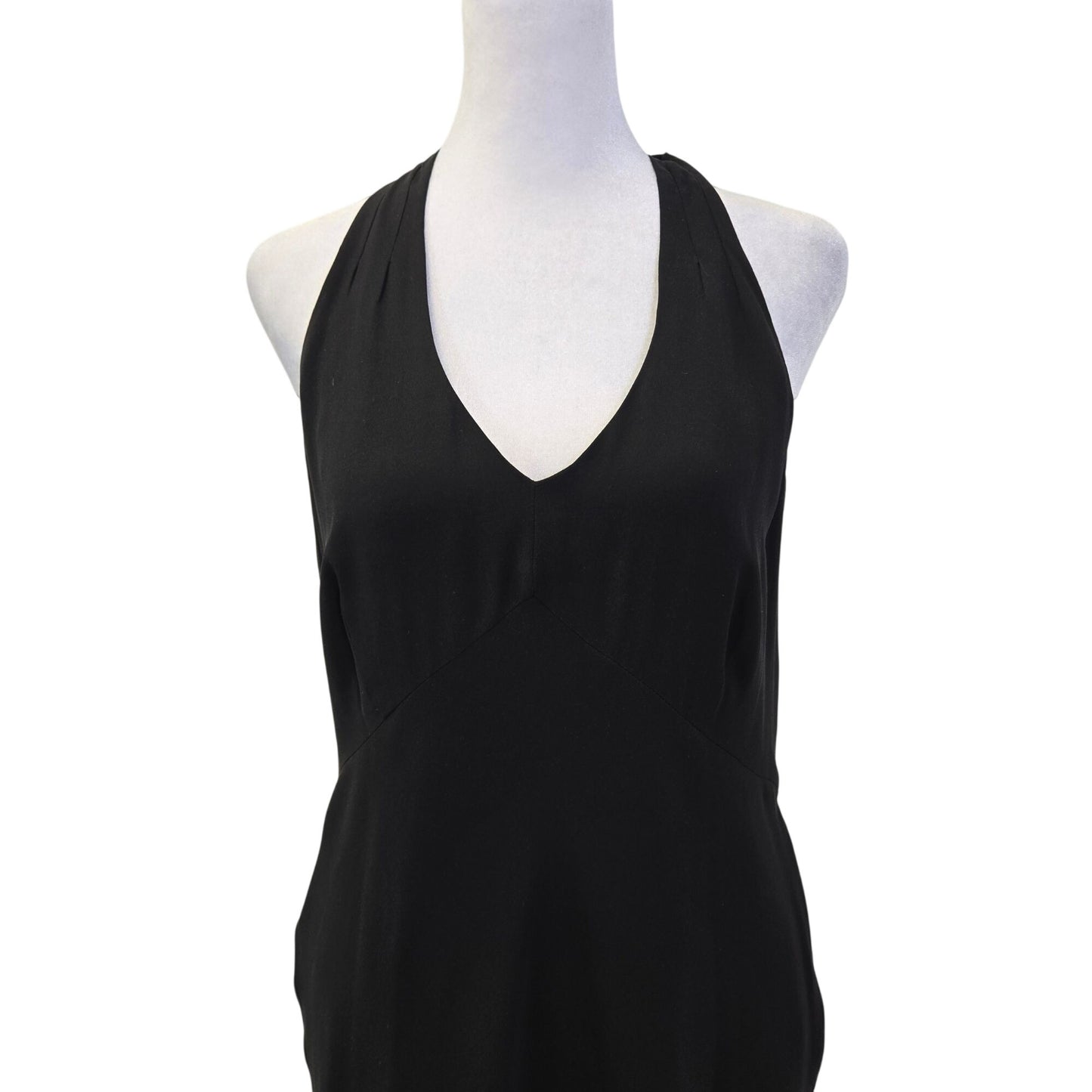Loft 100% Silk Twist Strap Midi Slip Dress Size 10
