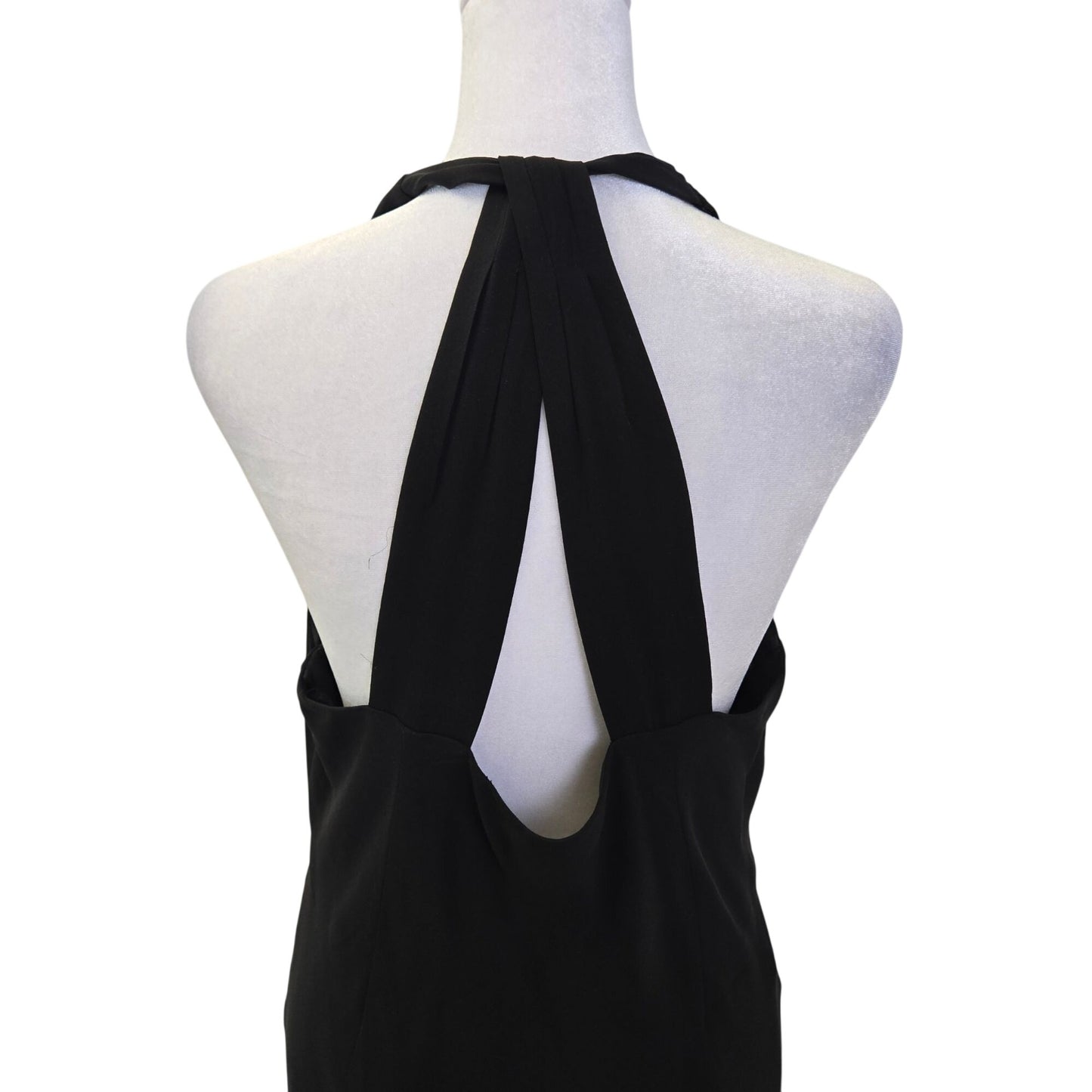 Loft 100% Silk Twist Strap Midi Slip Dress Size 10