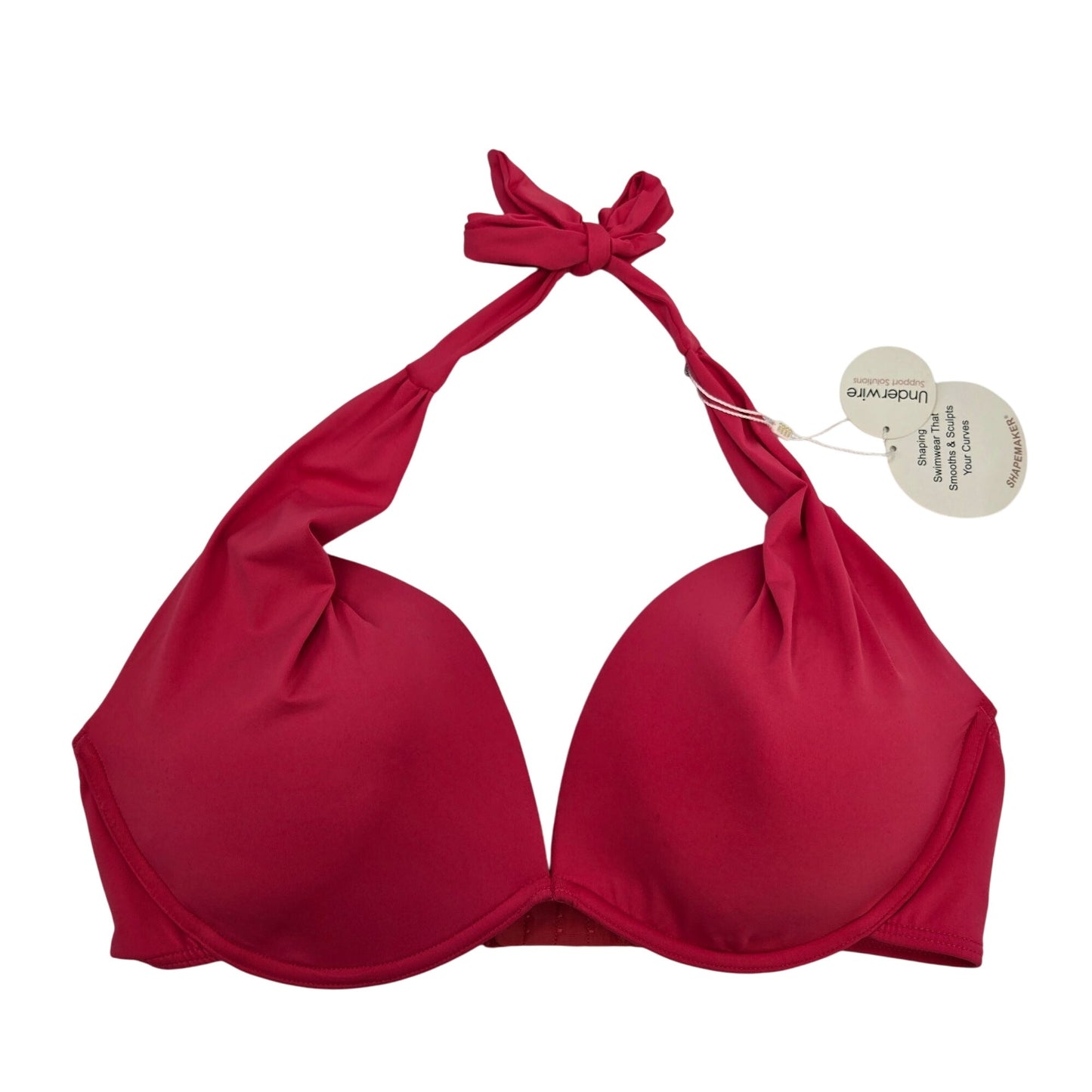 NWT Coco Reef Contours Underwire Halter Style Swim Bikini Top Size 14/38 D