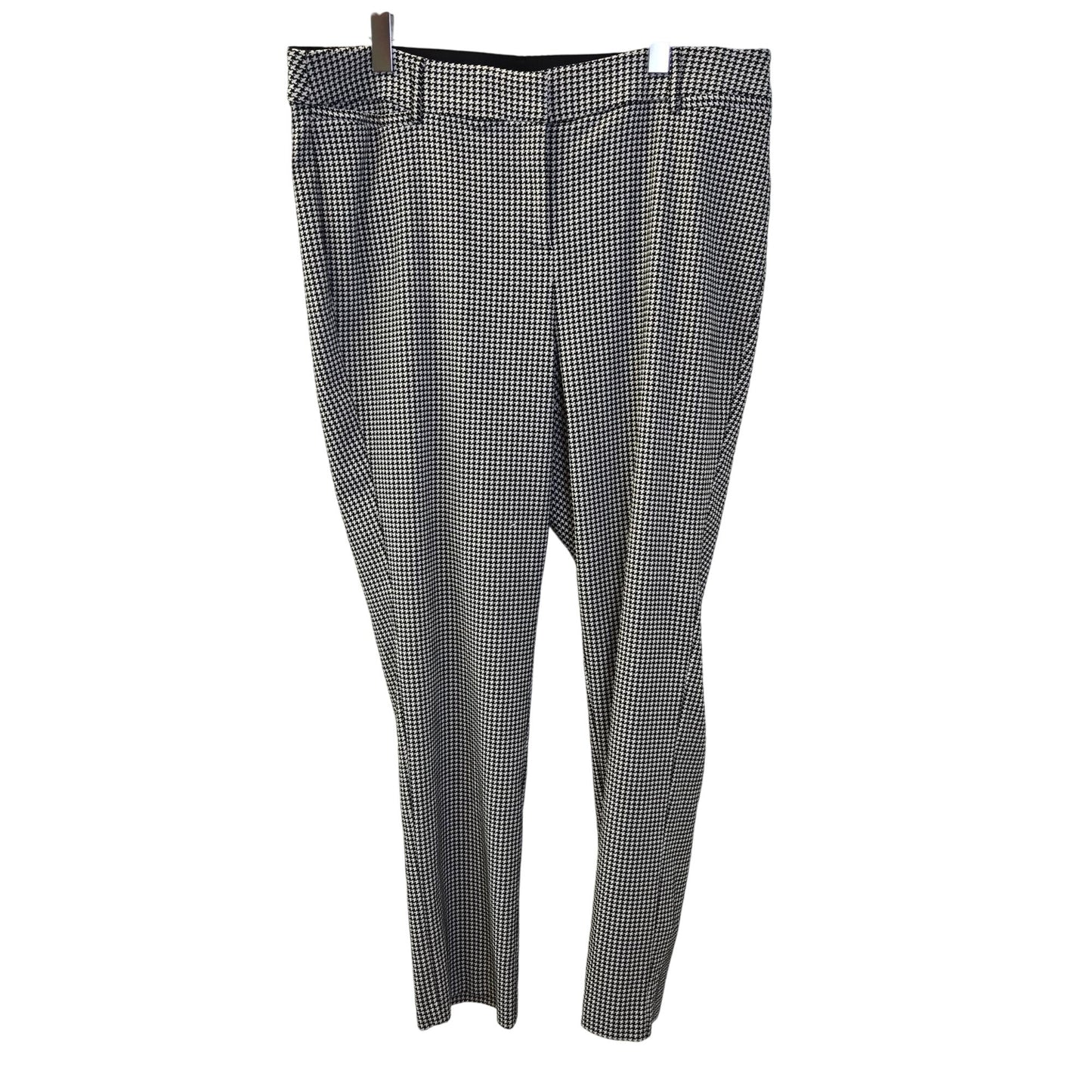 Lane Bryant The Allie Houndstooth Print Trouser Pants Size 18