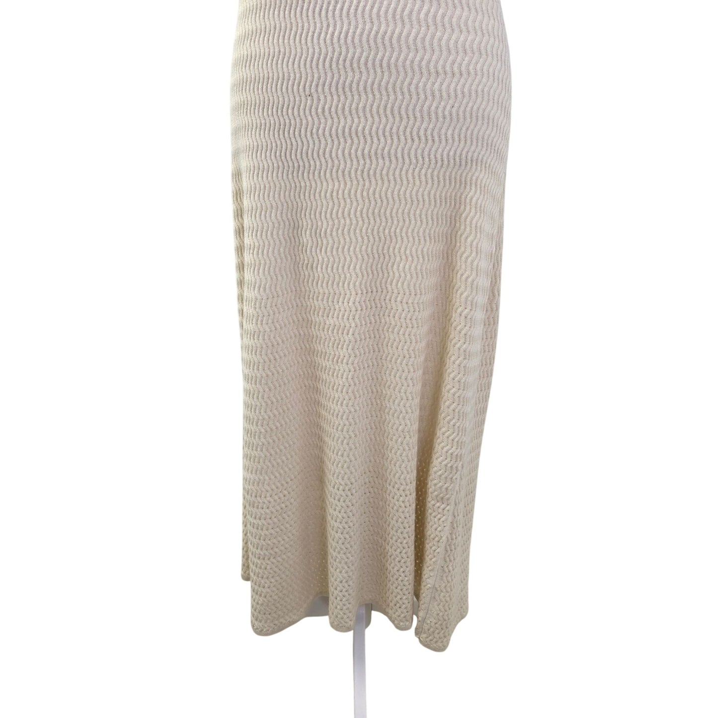 NWT Everlane Crochet Knit Tank Dress in Birch Size Medium