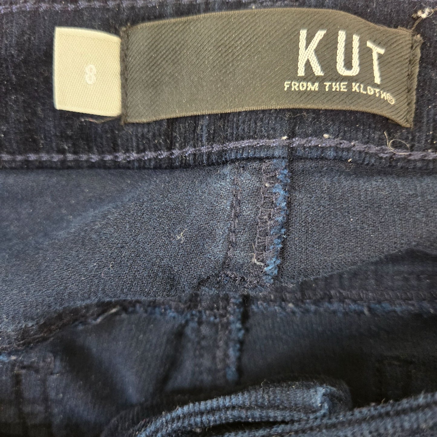 Kut from the Kloth Micro-Corduroy Bootcut Pants Size 8