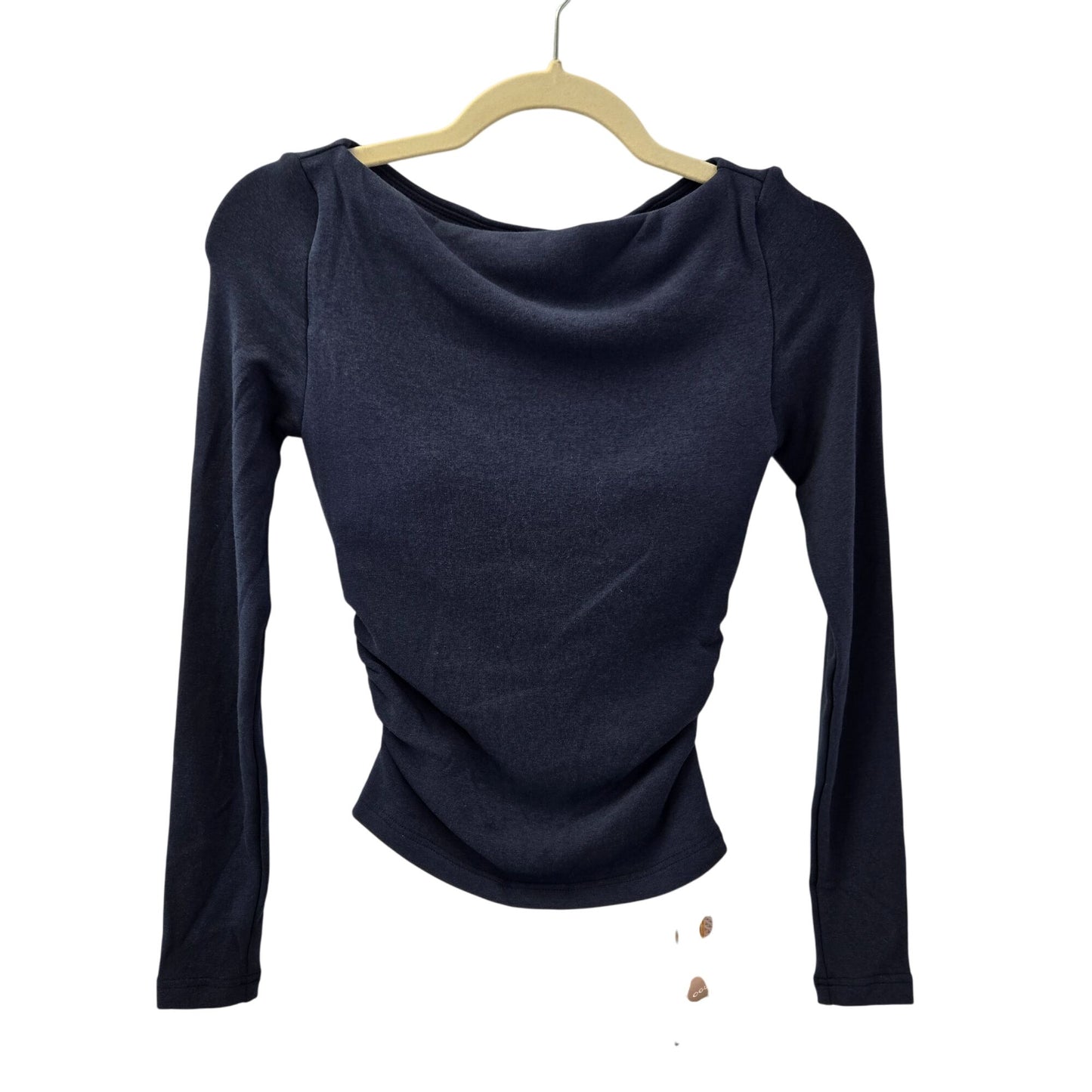 NWT OGL ProWarm Modern Side Ruched Boatneck Brami Top Size XS