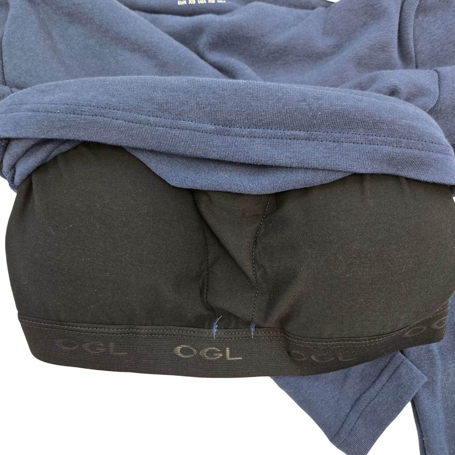 NWT OGL ProWarm Modern Side Ruched Boatneck Brami Top Size XS