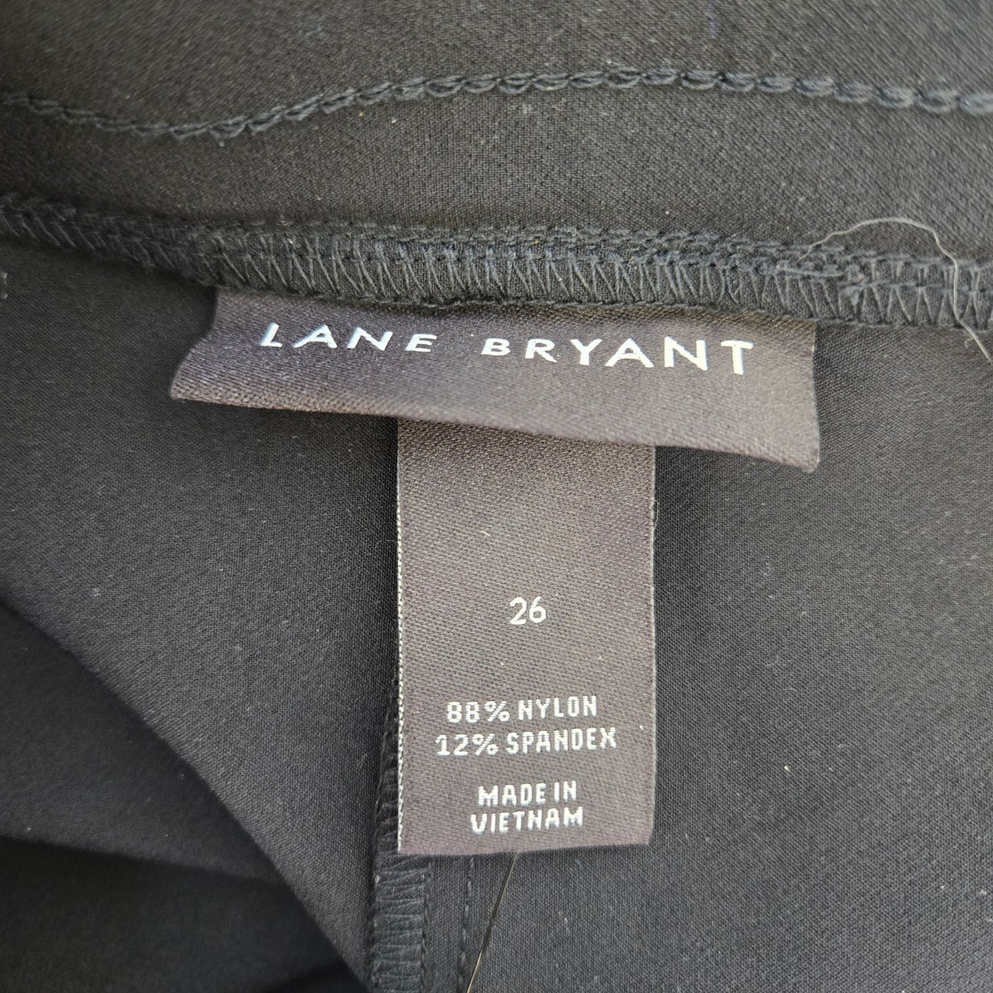 NWT Lane Bryant On-the-Go Straight Leg Mid-Rise Pants Size 26