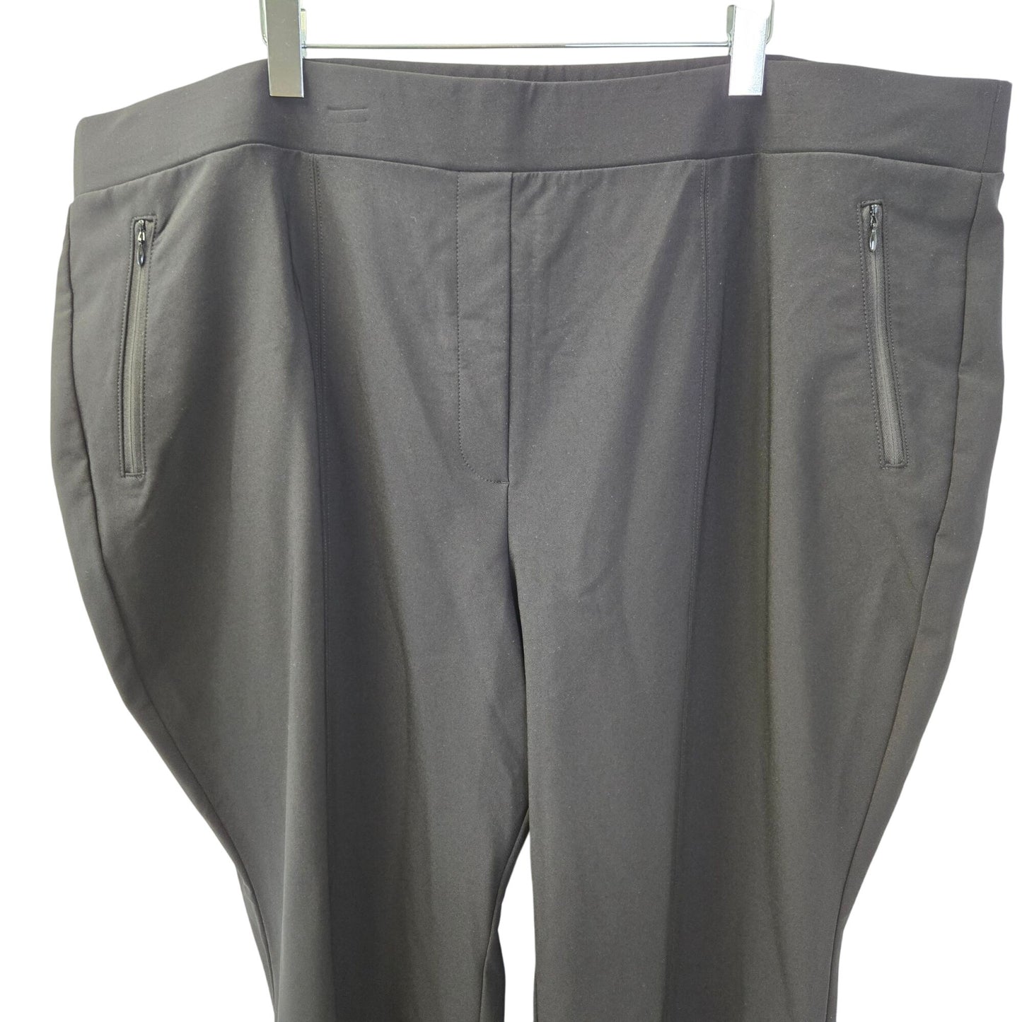 NWT Lane Bryant On-the-Go Straight Leg Mid-Rise Pants Size 26