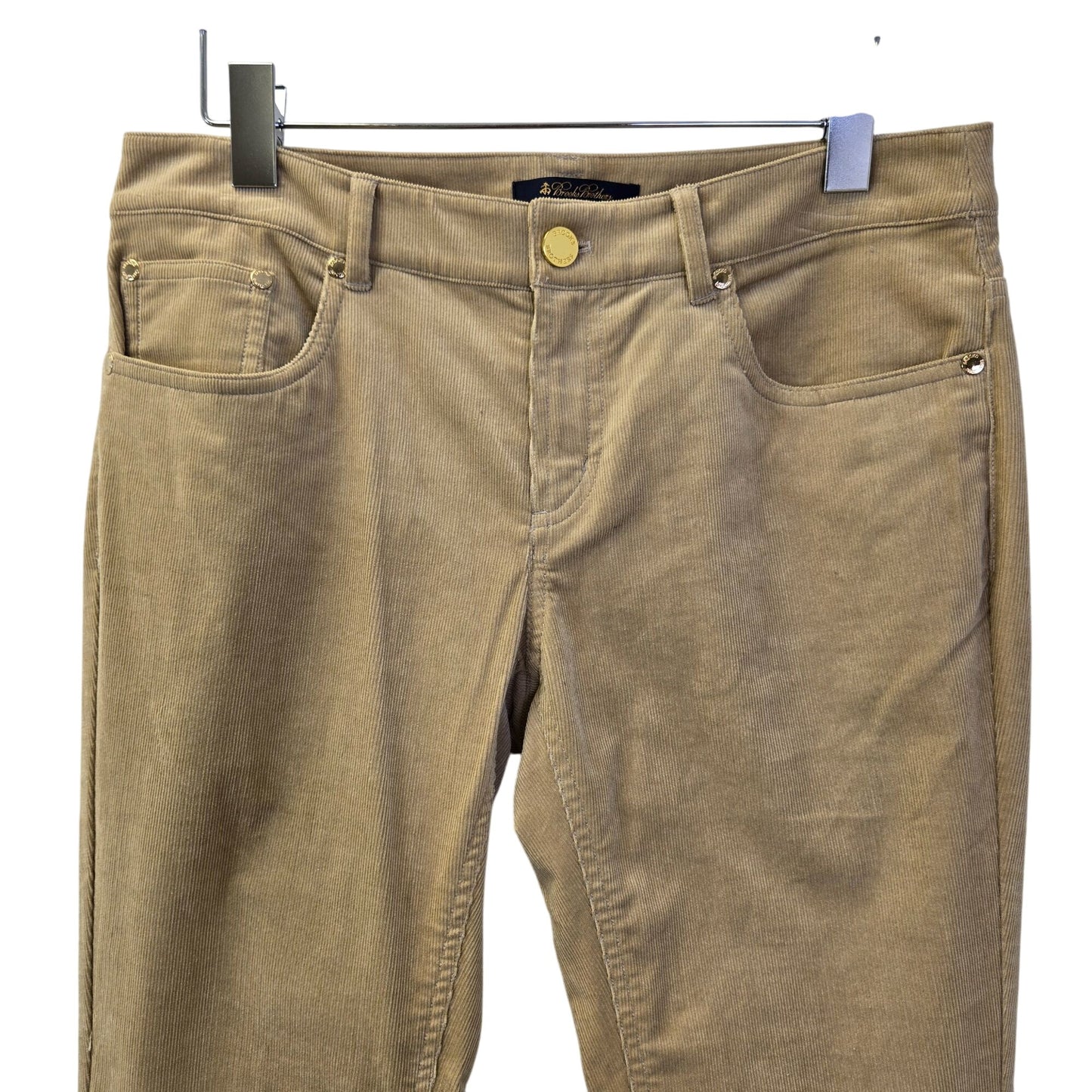 NWT Brooks Brothers Natalie Fit Micro-Corduroy Pants Size 4