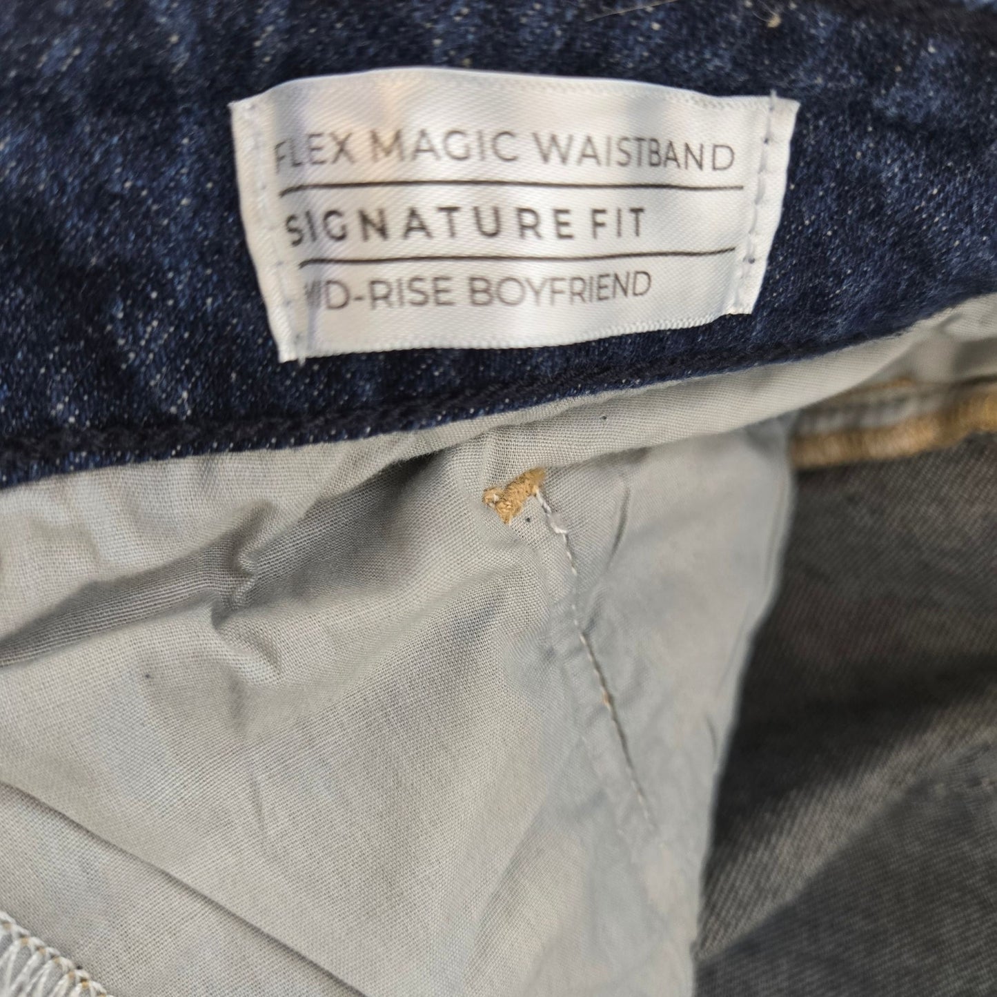 Lane Bryant Mid-Rise Boyfriend Flex Magic Waistband Jeans Size 16