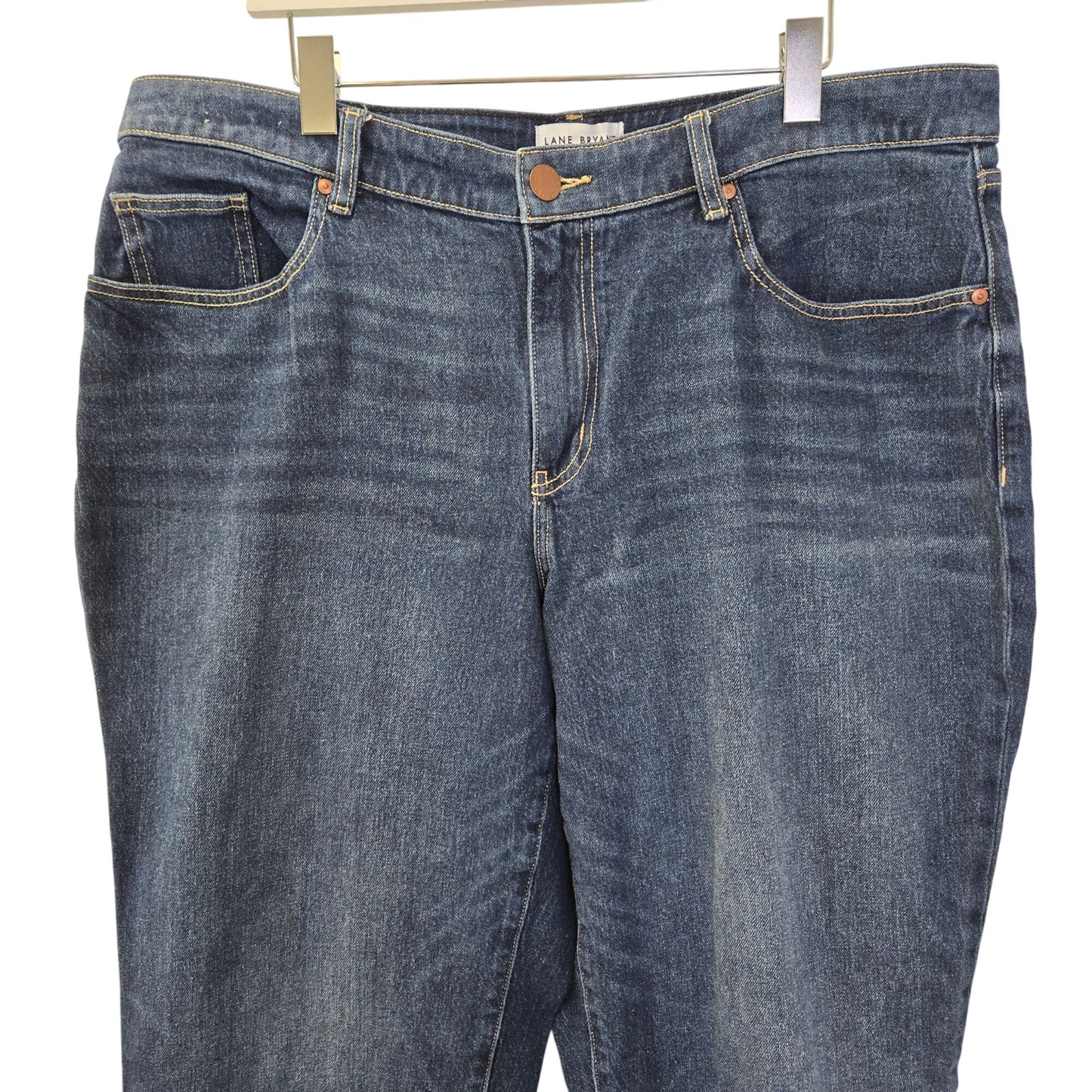 Lane Bryant Mid-Rise Boyfriend Flex Magic Waistband Jeans Size 16