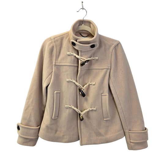 Banana Republic Wool Blend Toggle Closure High Neck Jacket Size XS Petite