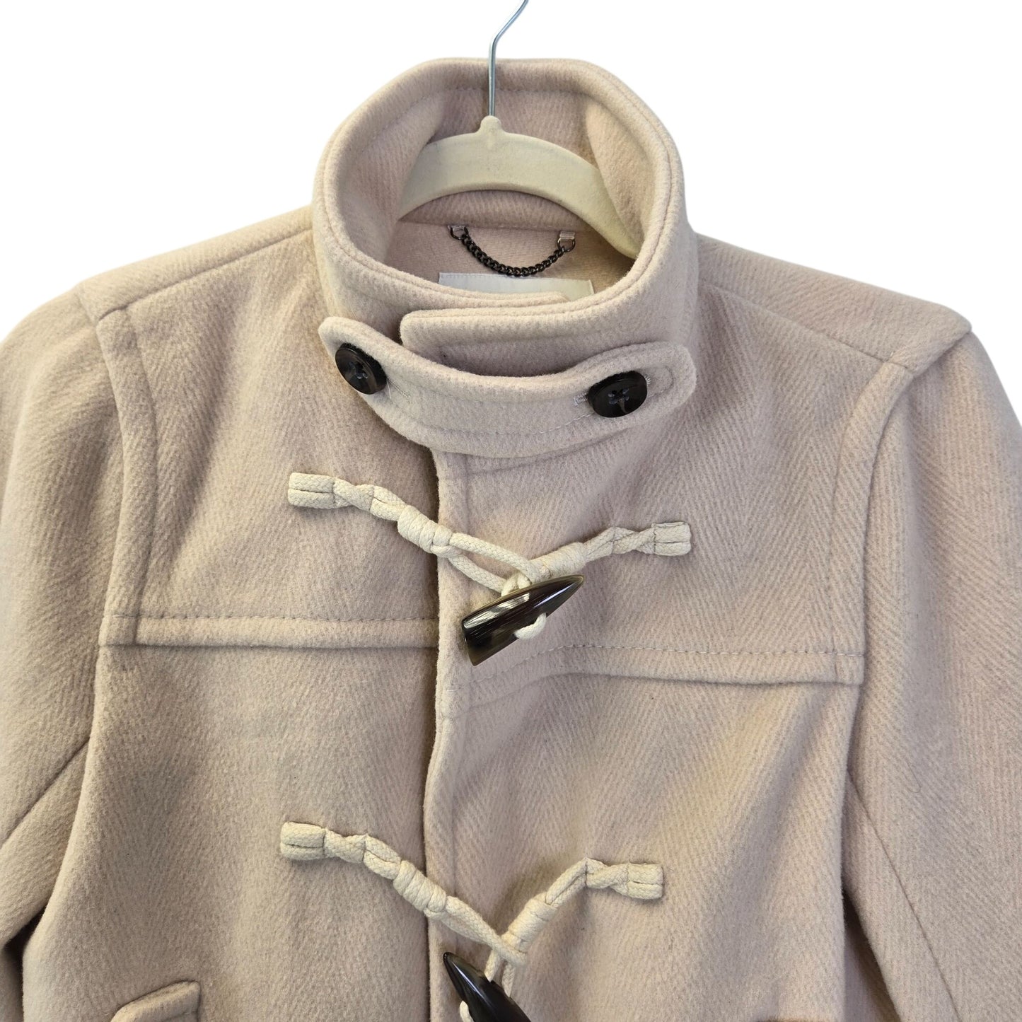 Banana Republic Wool Blend Toggle Closure High Neck Jacket Size XS Petite