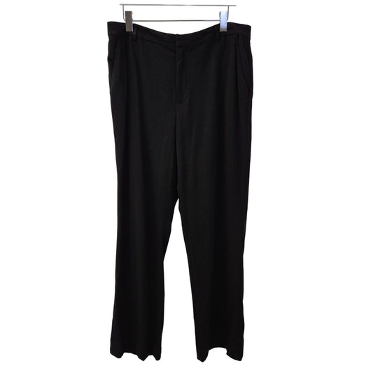 Lauren Ralph Lauren Wool Blend Wide Leg Trouser Pants Size 14