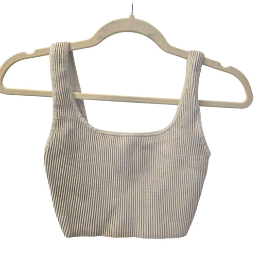 Babaton Ribbed Crop Top Size 2XS
