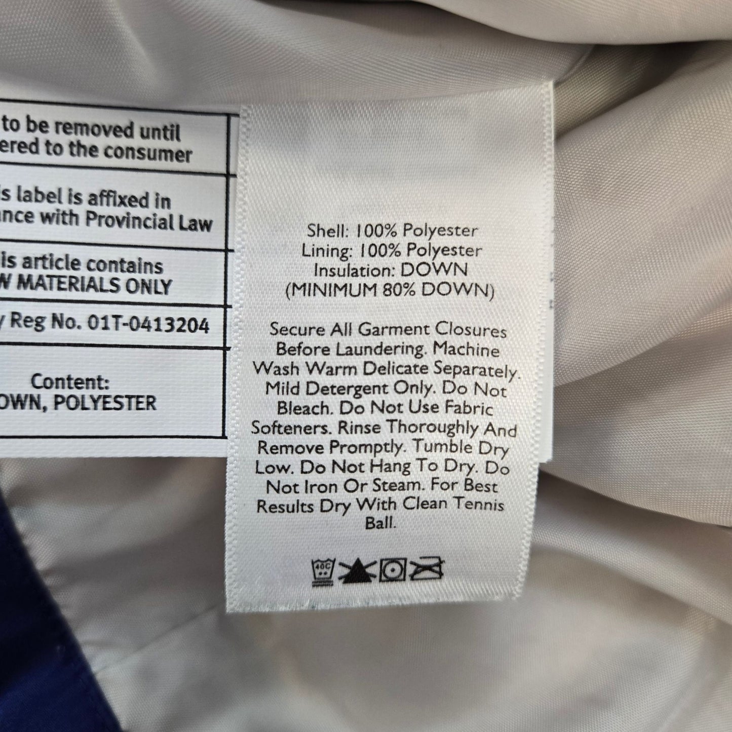 Eddie Bauer EB650 Down Filled Puffer Vest Size Medium