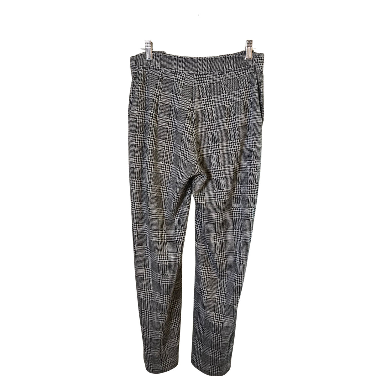Anthropologie Maeve Pleated Plaid Wide Leg Trouser Pants Size 2