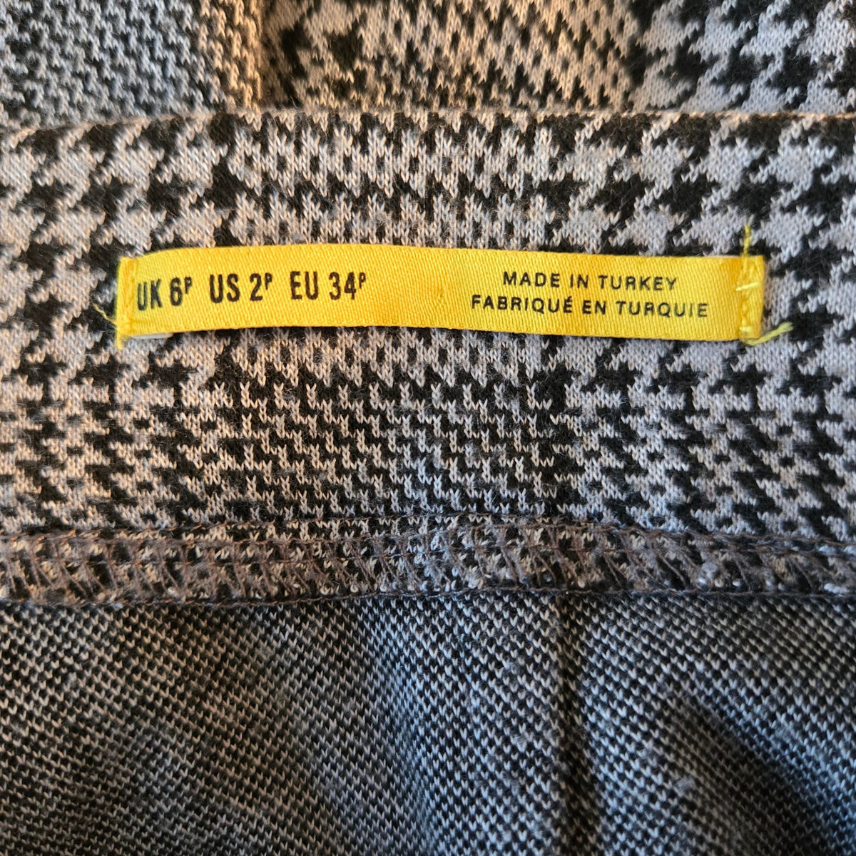 Anthropologie Maeve Pleated Plaid Wide Leg Trouser Pants Size 2
