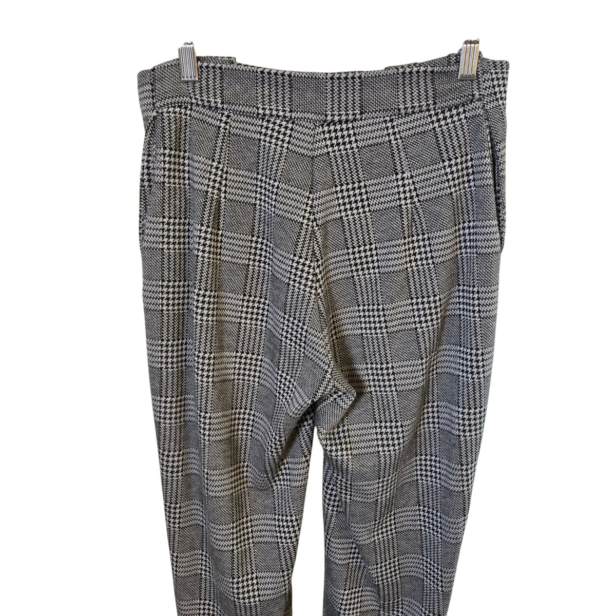 Anthropologie Maeve Pleated Plaid Wide Leg Trouser Pants Size 2