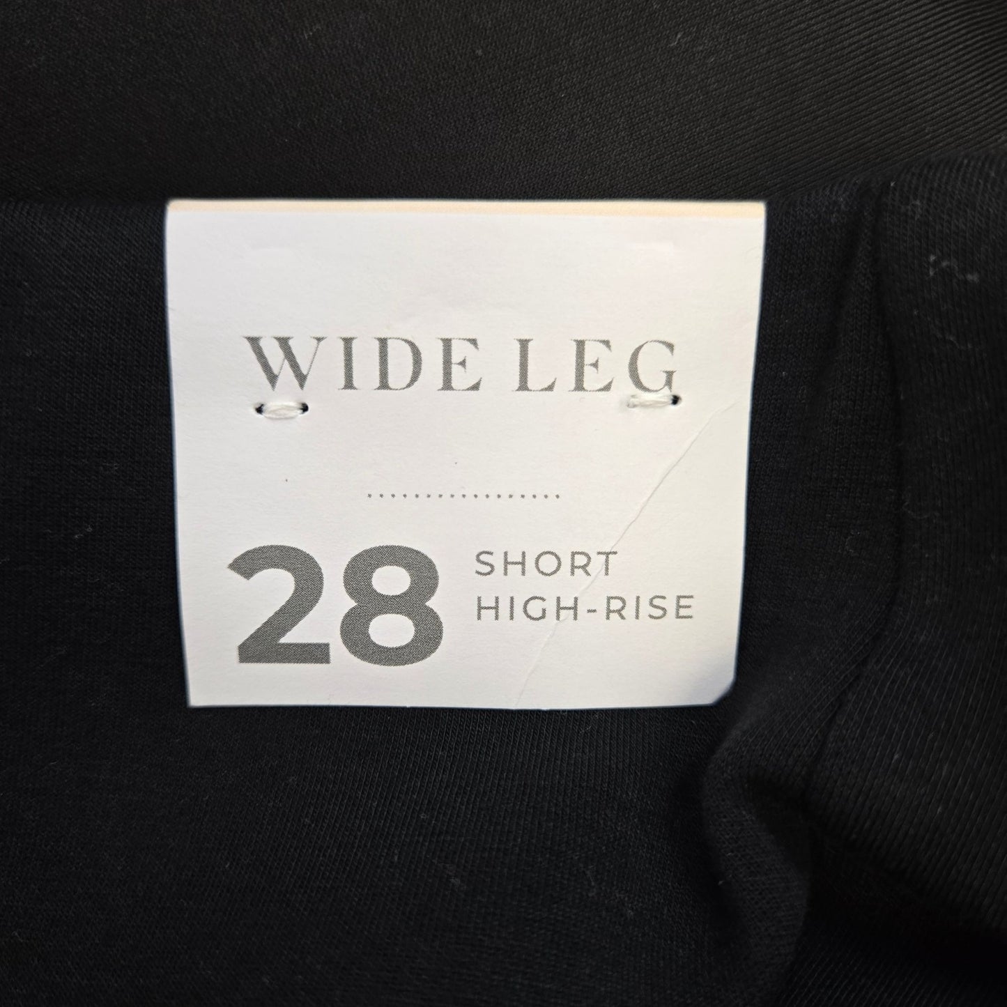 NWT Lane Bryant Wide Leg High-Rise Racing Stripe Pants Size 28 Short