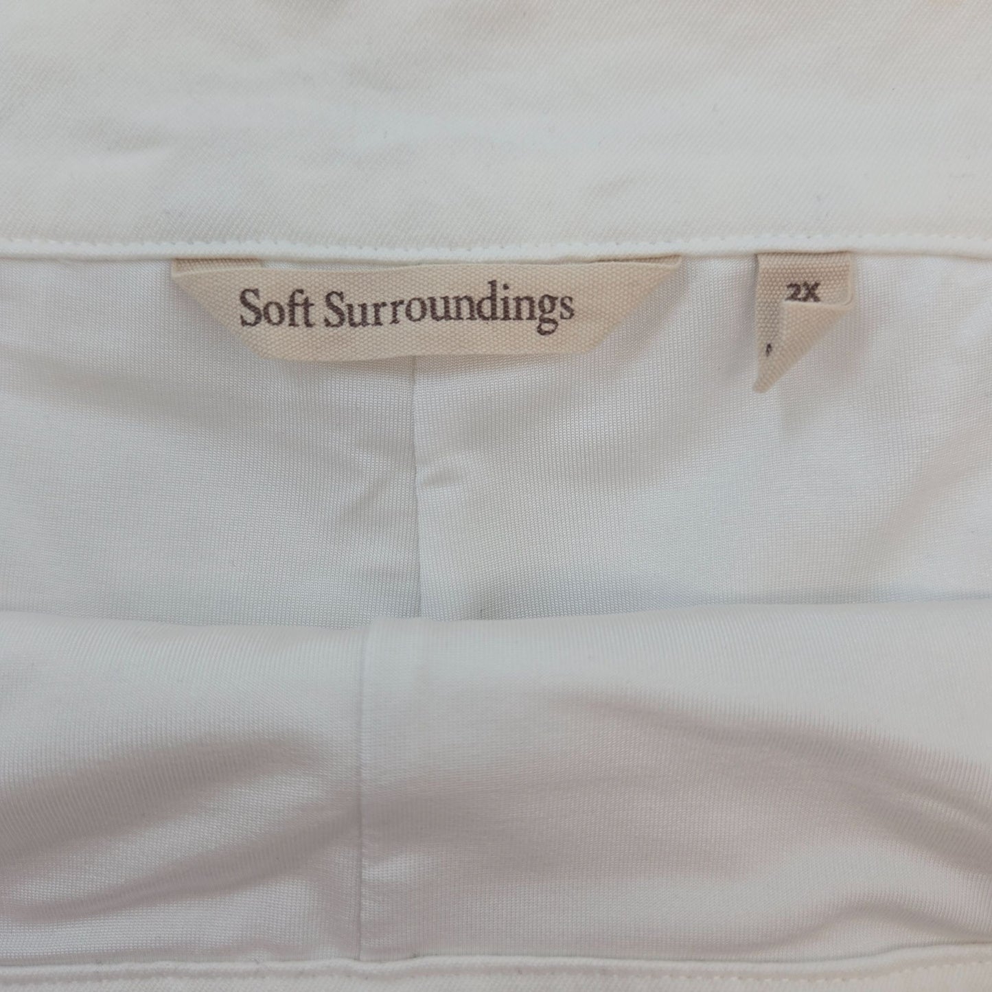 Soft Surroundings Rayon Blend Skorts Size 2X