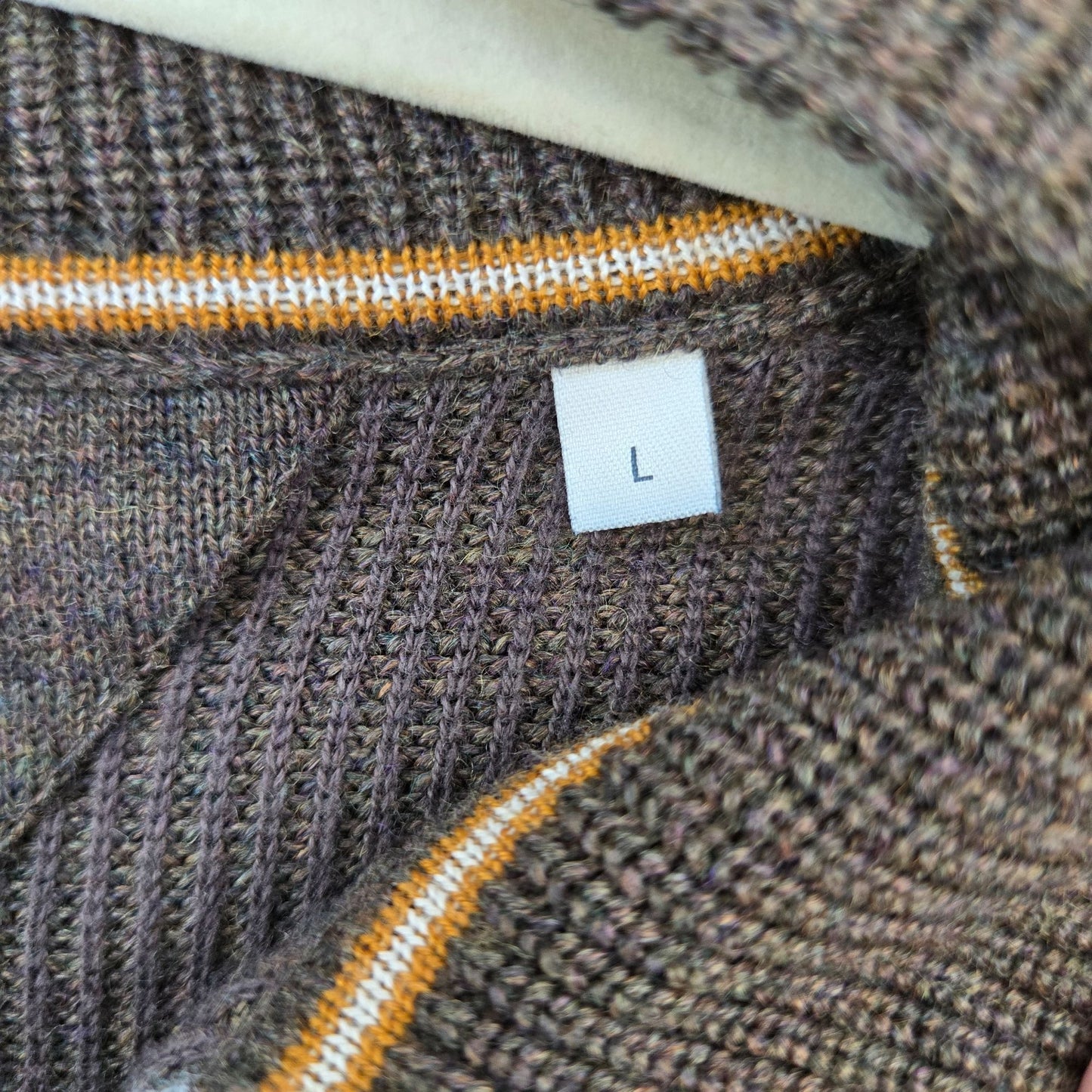 Brax Juris Wool Blend Full Zip Cardigan Sweater Size Large