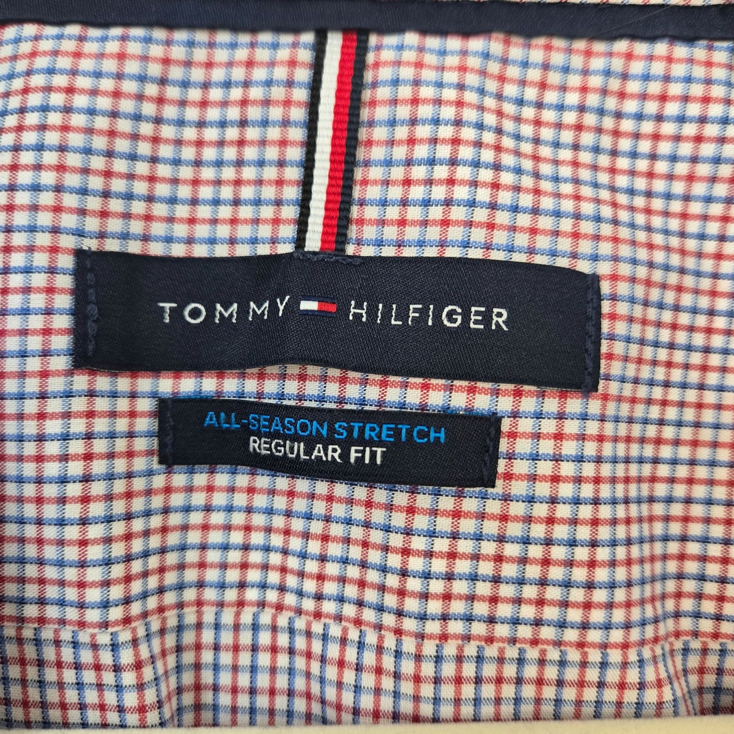 Tommy Hilfiger Checked Button Down Shirt Size 2XL