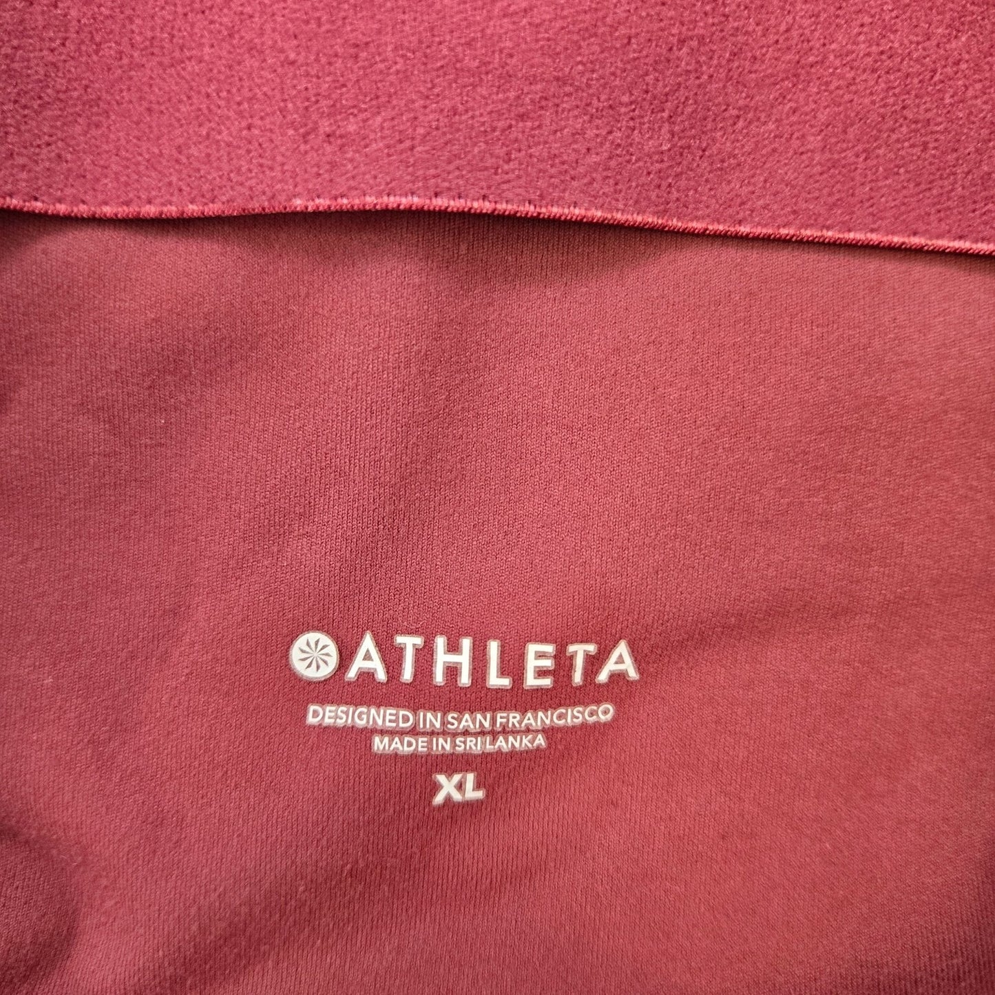 Athleta Conscious Luxe Lace Overlay Sports Bra Size XL