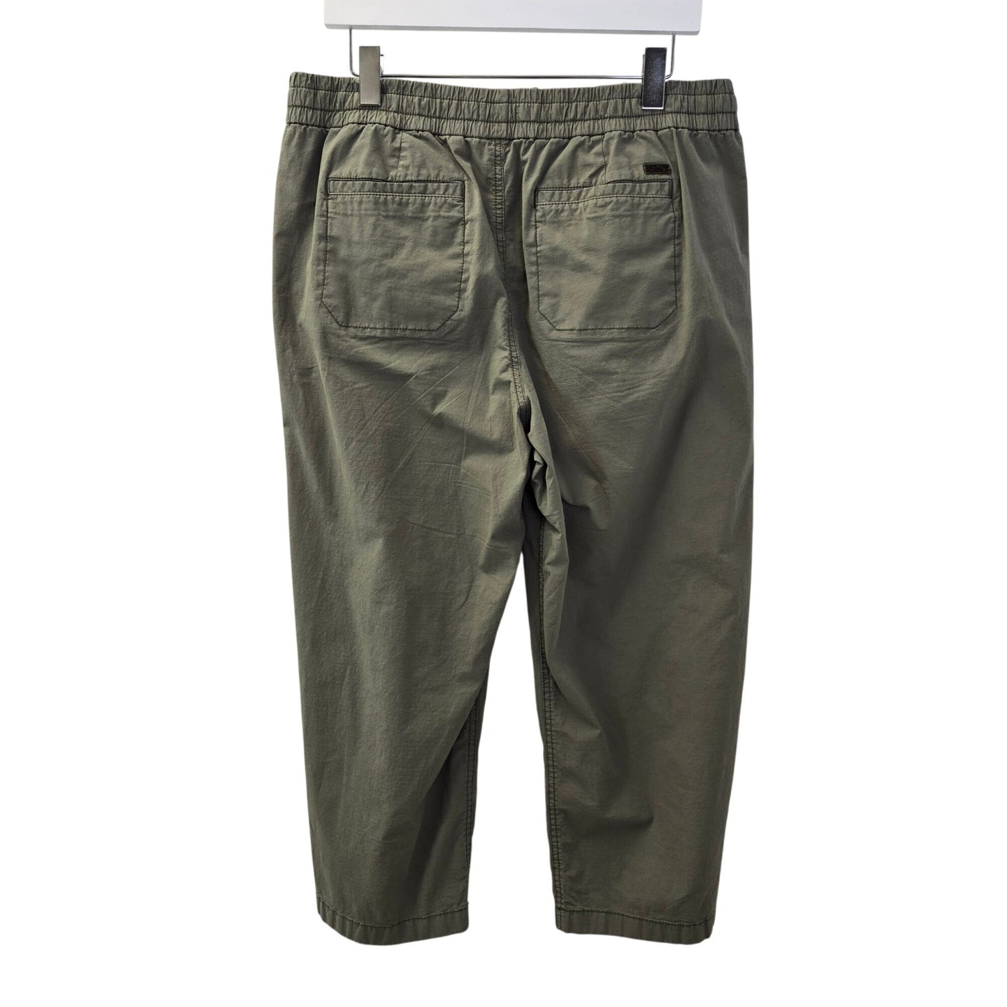 L.L. Bean Cropped Pull On Activewear Hiking Pants Size Large