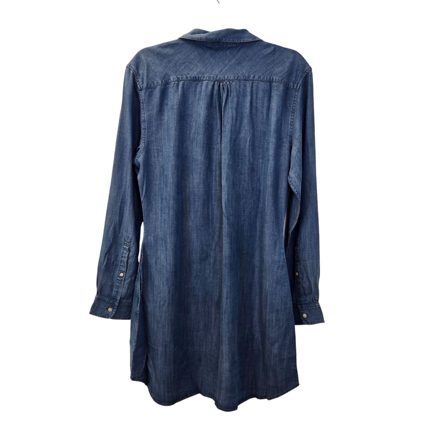 NWT UNTUCKit Maraska Long Sleeve Chambray Shirt Dress Size 10