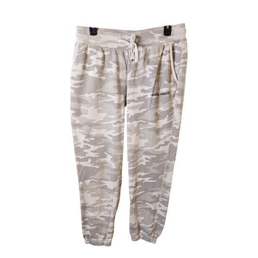 Spiritual Gangster Camouflage Jogger Sweatpants Size Large