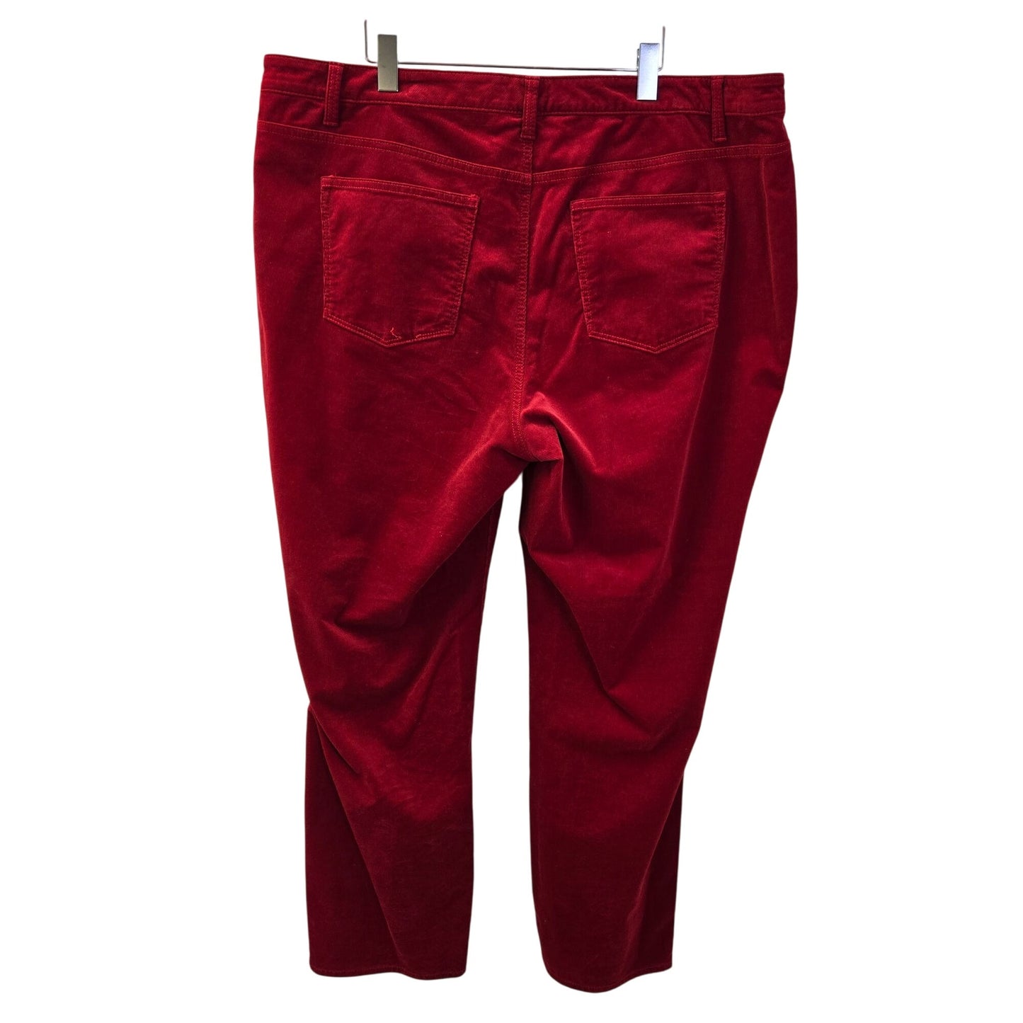 Talbots Micro Corduroy Straight Leg Pants Size 20W