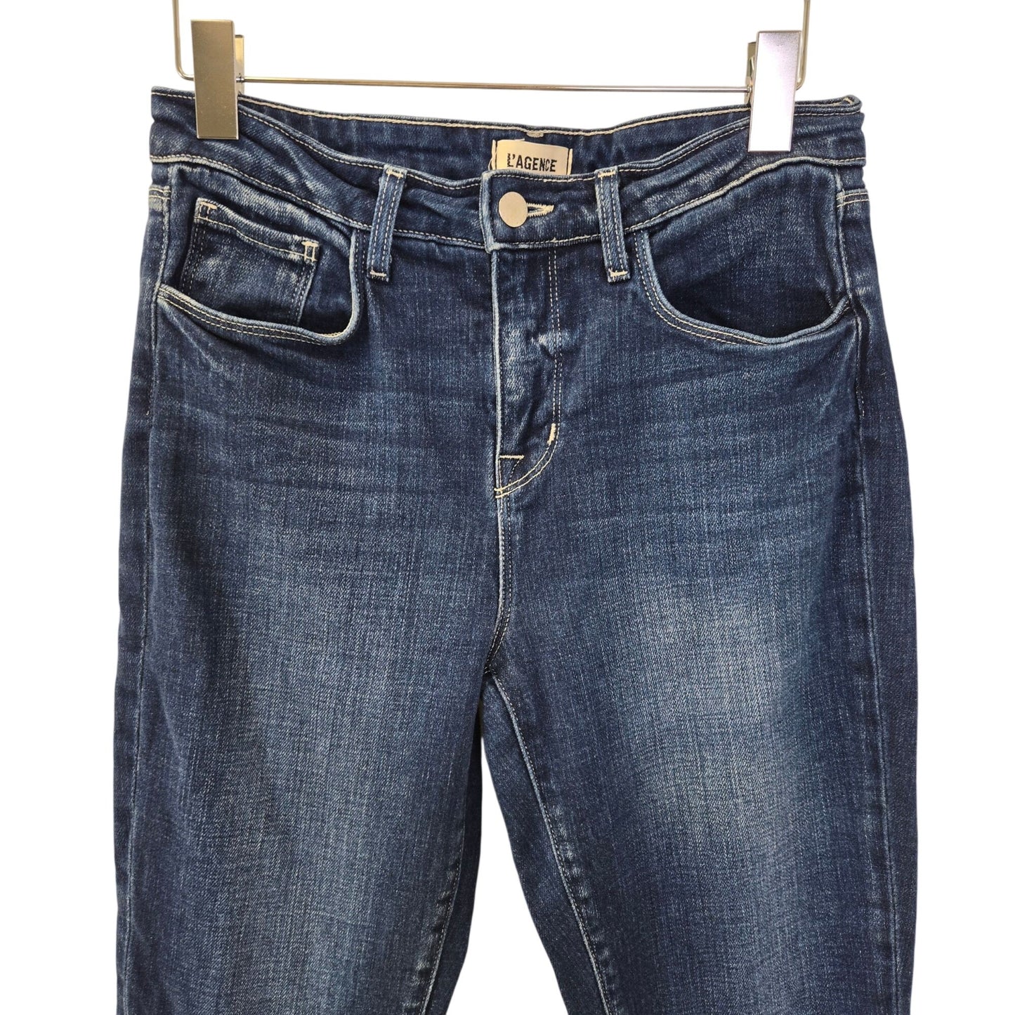 L'Agence Oriana High Rise Straight Leg Jeans Size 26