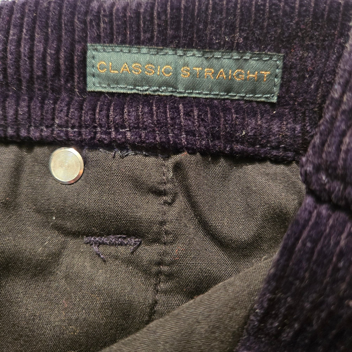 Lauren Ralph Lauren Classic Straight Corduroy Crop Pants Size 14
