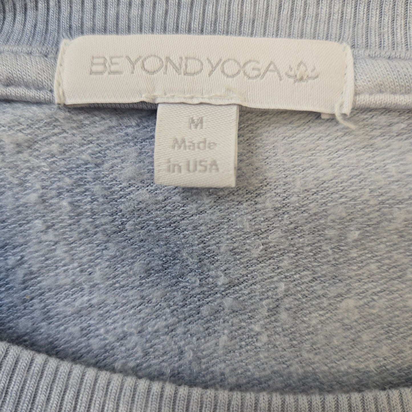 Beyond Yoga Tie Dye Cropped Lightweight Sweatshirt Size Medium