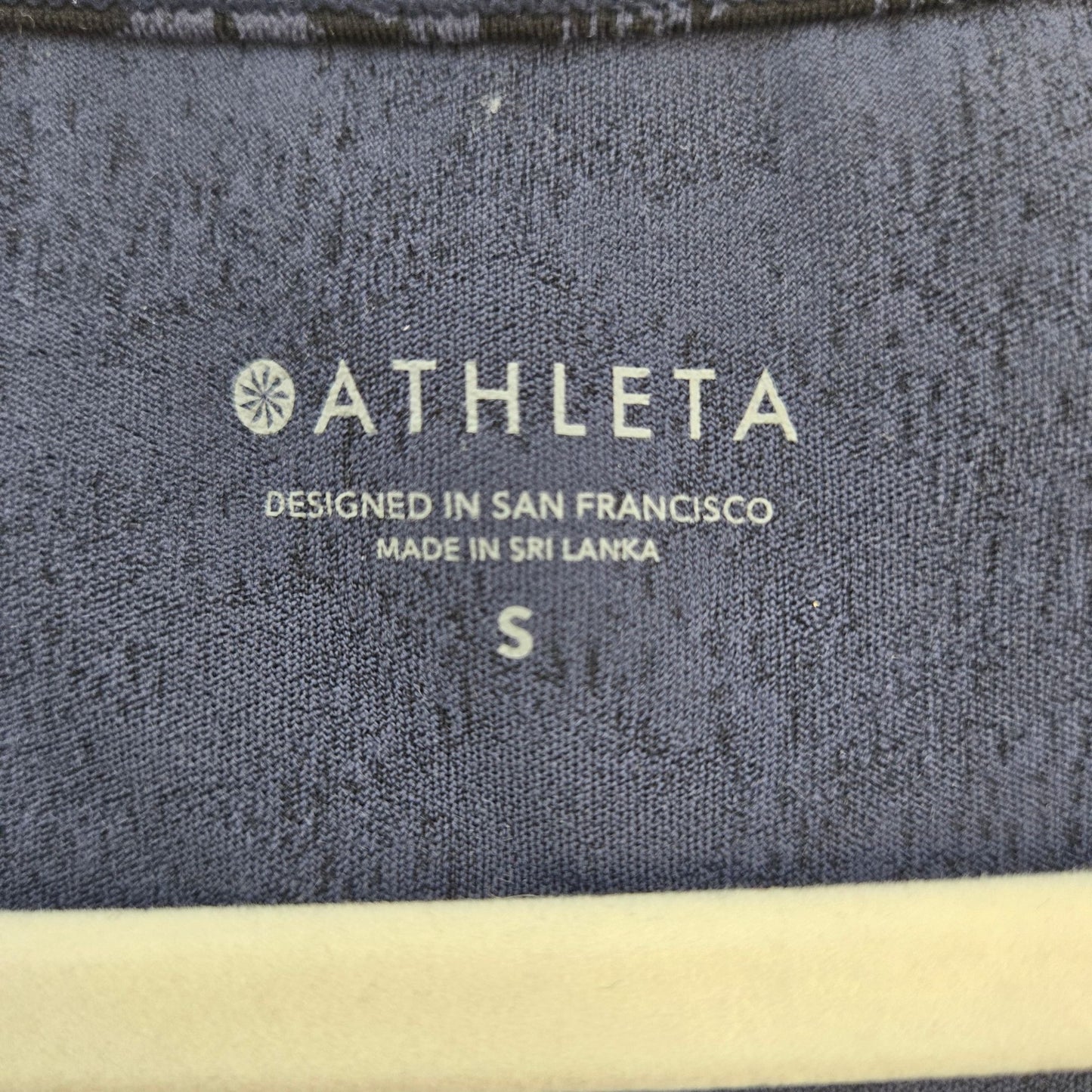 Athleta Floral Scoop Neck Textured Tank Top Size Small