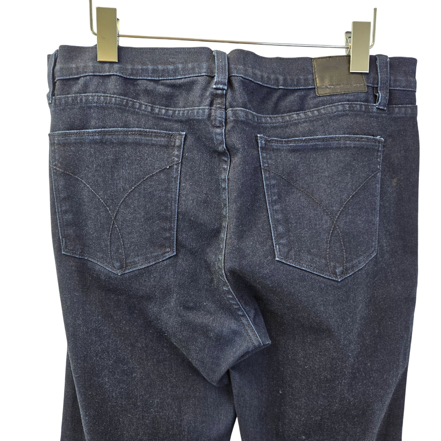 Calvin Klein Dark Wash Modern Bootcut Jeans Size 33