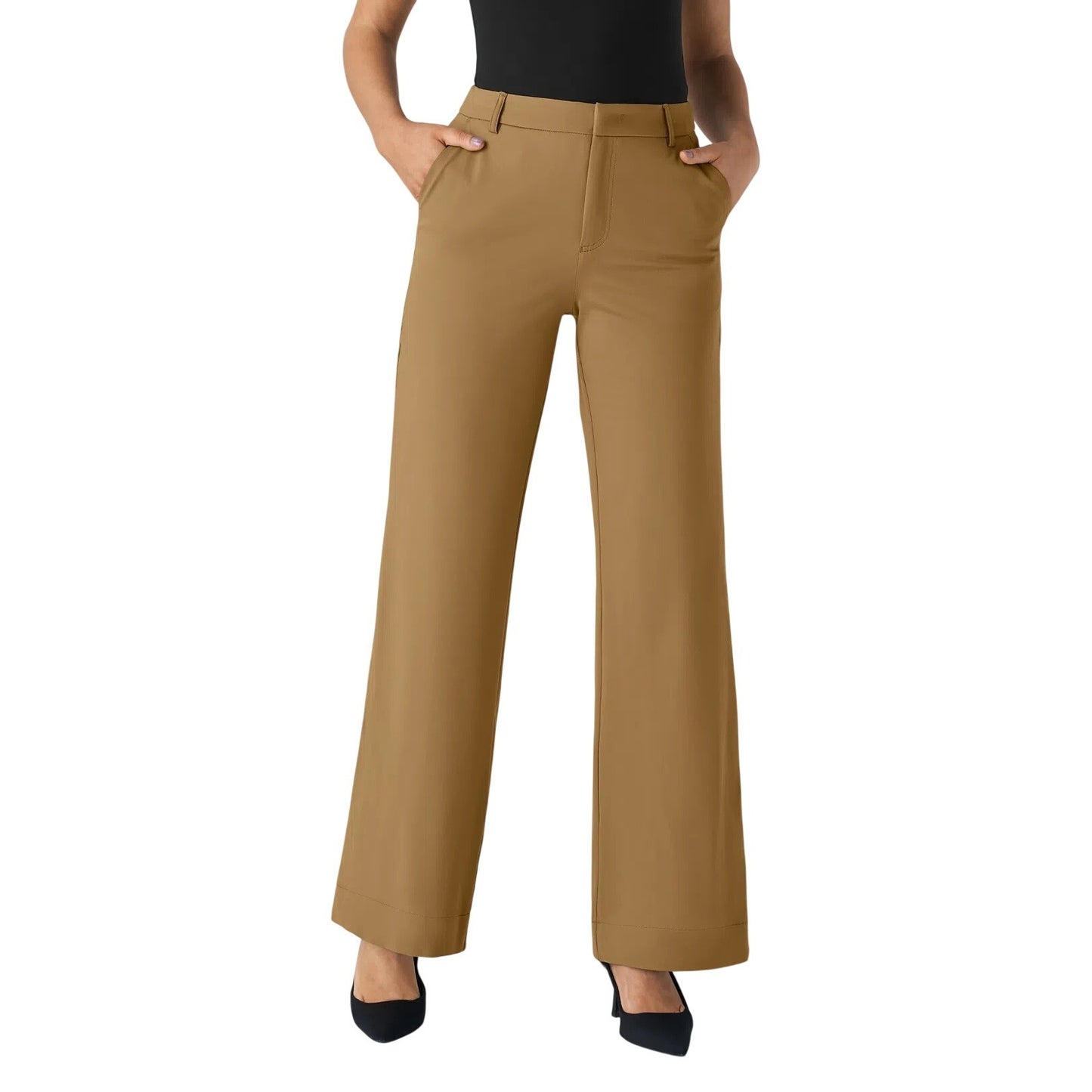 NWT Halara Flex™ Mid Rise Pocket Straight Leg Work Pants Size XL