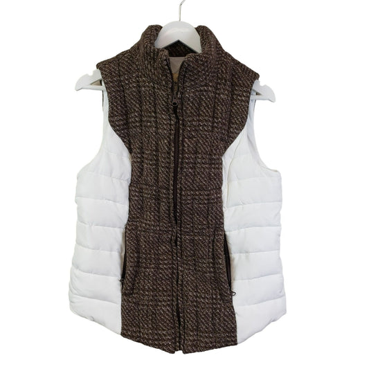 Ruff Hewn Wool Blend Puffer Vest Size Small