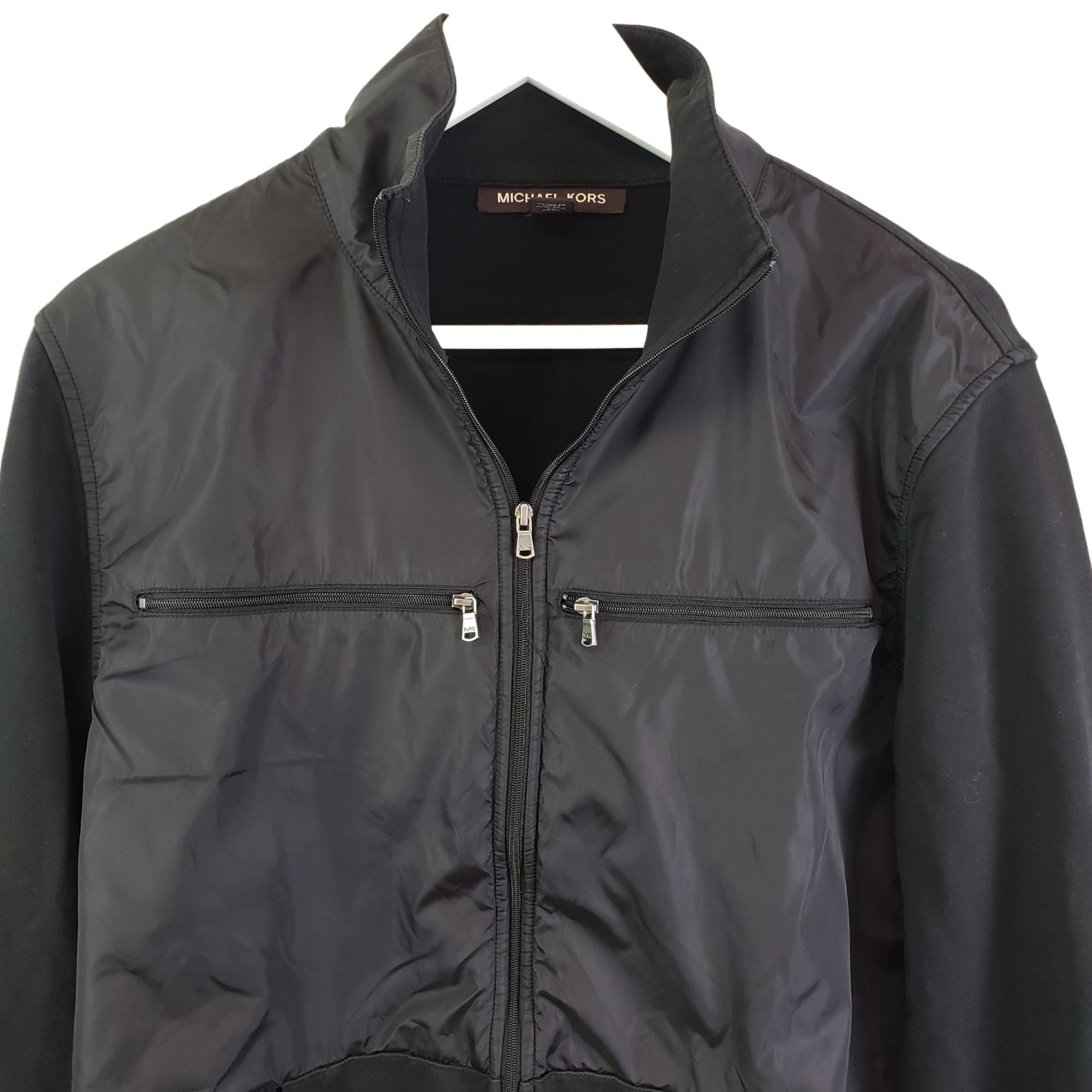 sequin-embellished zip-front bomber jacket | Prada | Eraldo.com