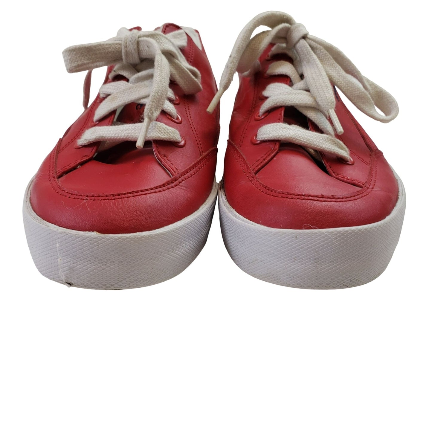 Polo by Ralph Lauren Red Leather Sneakers Size 9.5 D