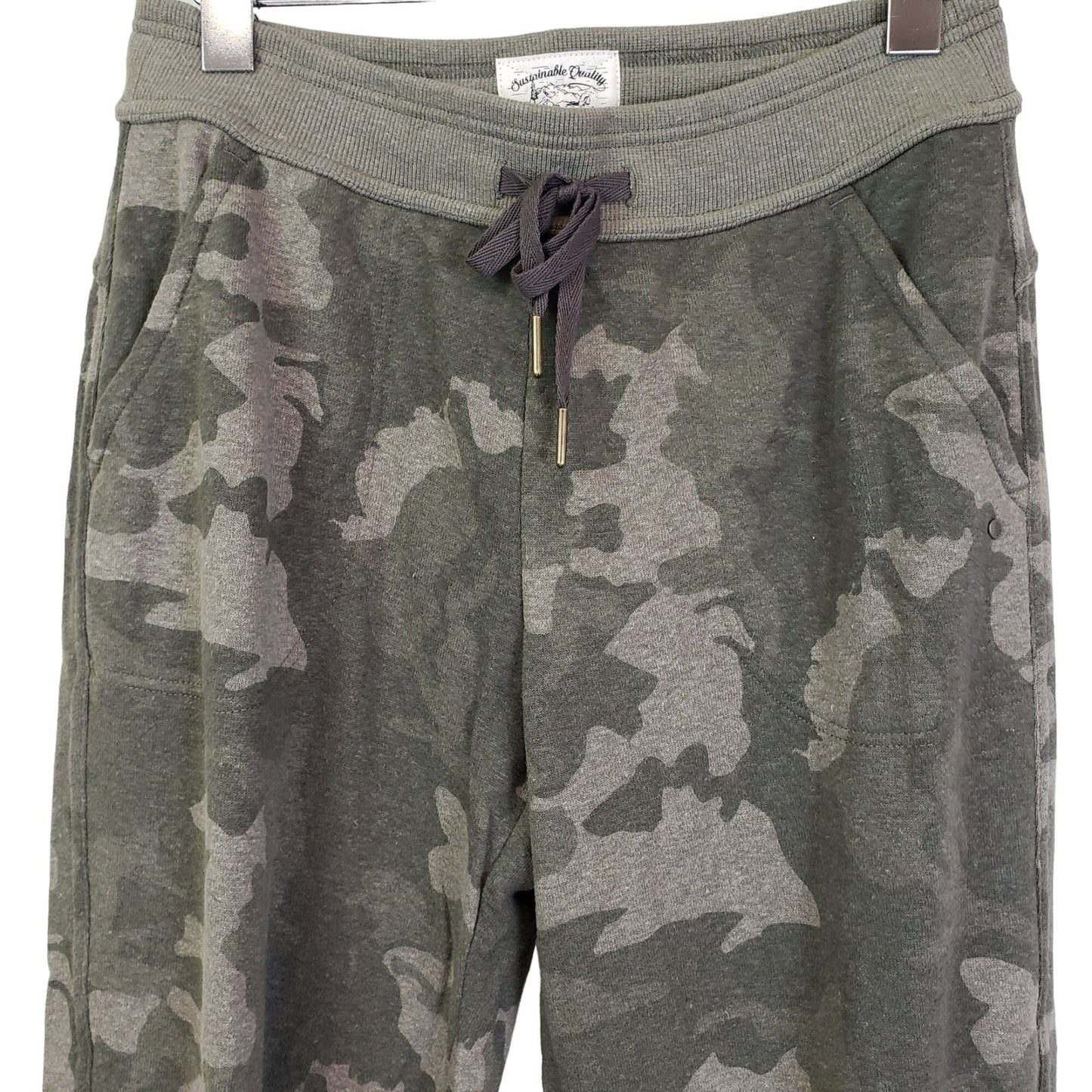 NWT Prana Cozy Up Ankle Pant in Sage Camo Size Small (3)