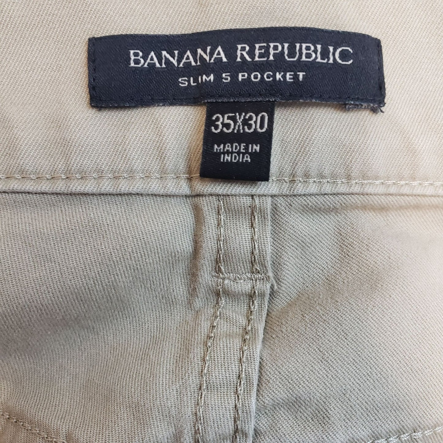 Banana Republic Slim 5 Pocket Pants Size 35x30