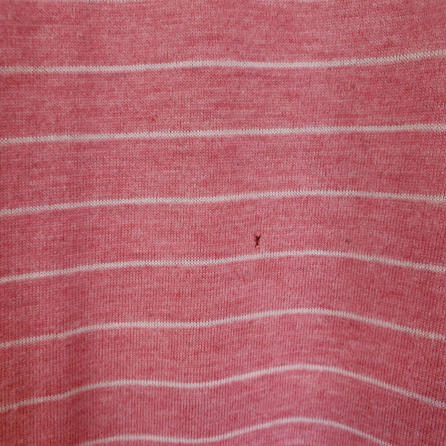 Peter Millar Linen Blend Striped Polo Shirt Size Large