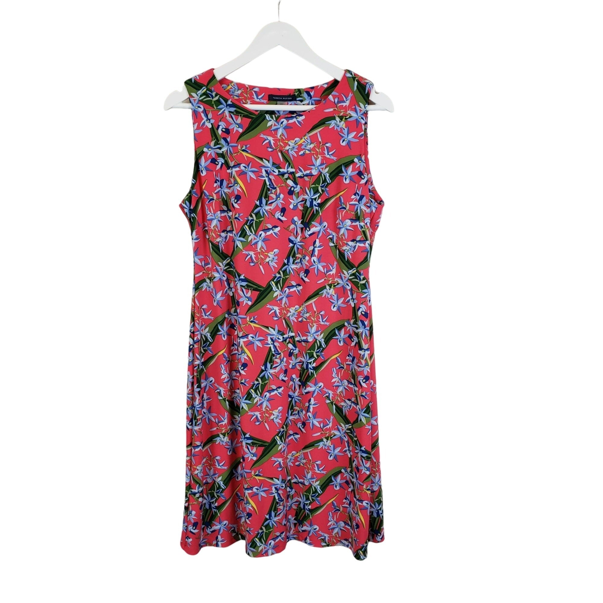 Tommy Hilfiger Floral Tropical Print Shift Dress Size 8 –  theuntamedthread.com