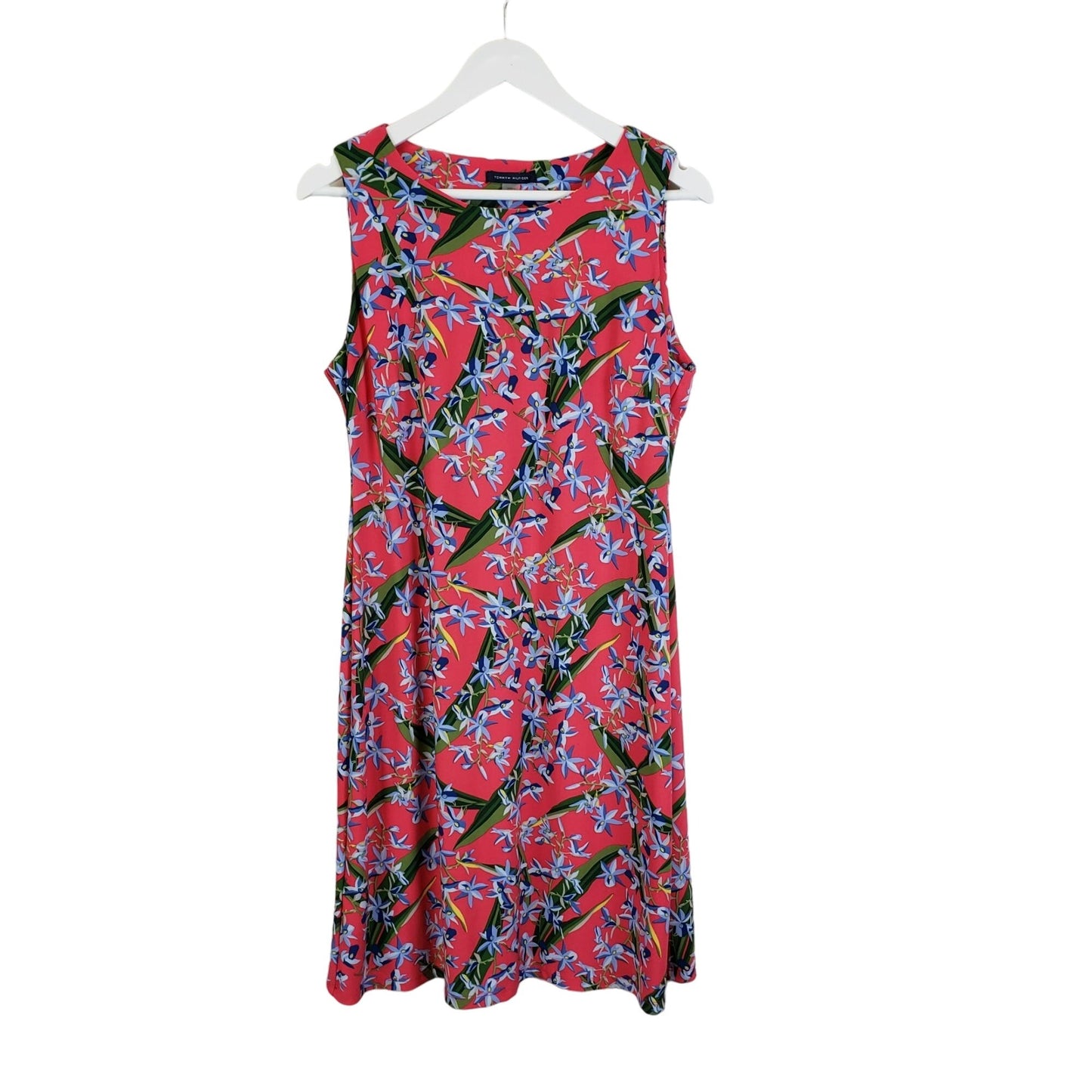 Tommy Hilfiger Floral Tropical Print Shift Dress Size 8