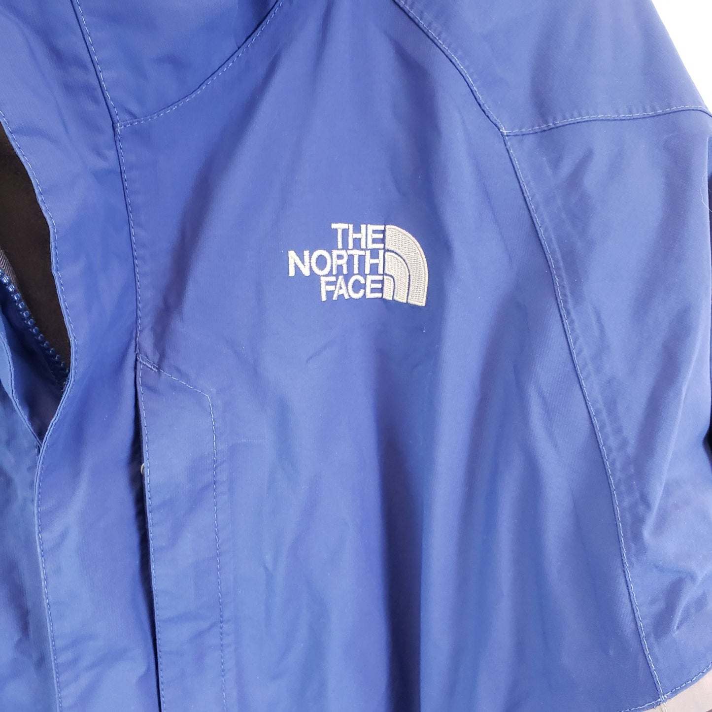 The North Face HyVent Double Zip Closure Jacket *Shell Only & Missing Hood*