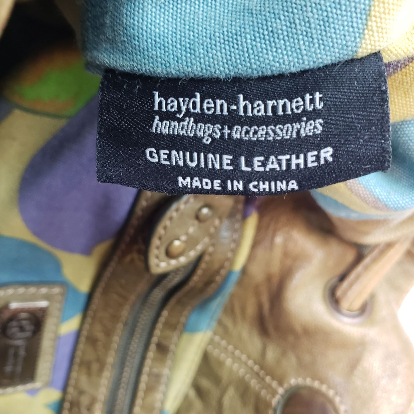 Hayden-Harnett Leather Hobo Handbag Paule Marrot Editions